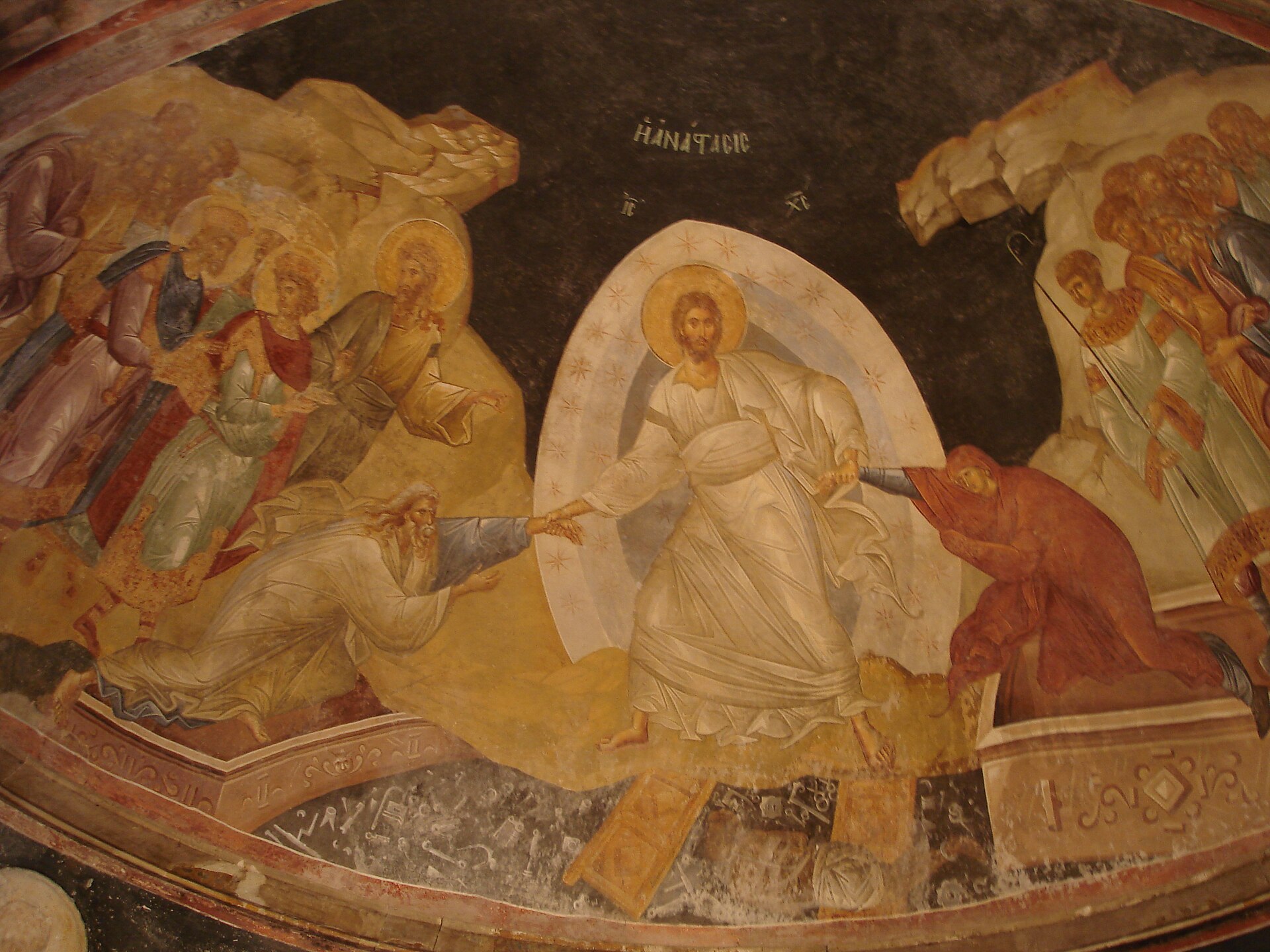The Anastasis fresco at Chora
