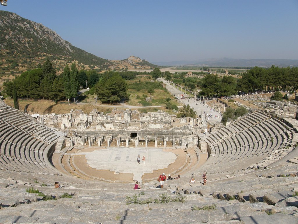 The Great Theatre of Ephesus and Harbour Street